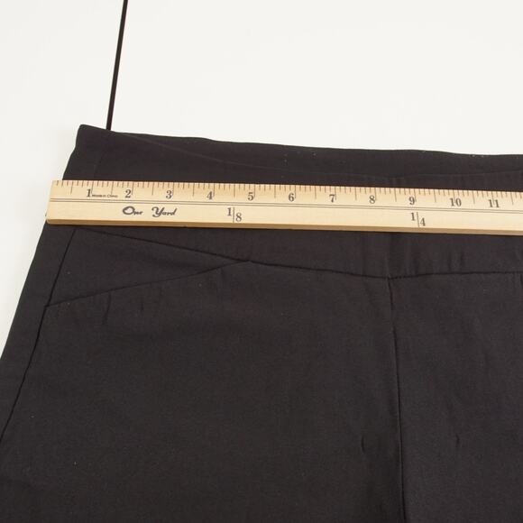 Tribal Performance Stretch Flatten It Pull On Ankle Black Pants Womens Sz 10 - Picture 5 of 14